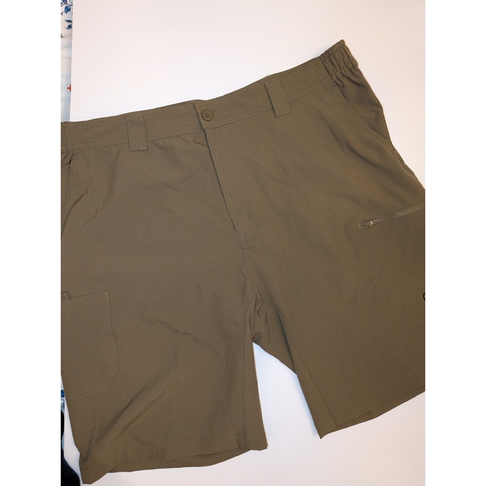 Fintech Submariner Woven Shorts Mens 2XL 8" Fishing Lightweight Cargo